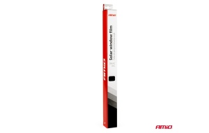Folie de nuantare a geamurilor Ultra Dark Black 0,5x3m 1% - Img 2