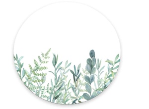 Mousepad Decor frunze, 20 x 20 cm