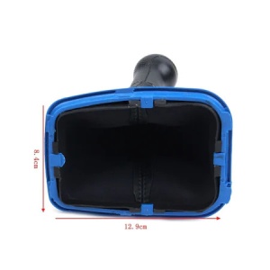 Nuca schimbator viteze + manson cu un cadru albastru, compatibil Volkswagen VW Golf4/Jetta/Bora 1999-2004 - Img 2