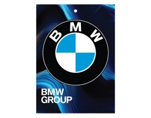 Odorizant auto BMW 7,5x10 cm, Liliac - Img 2