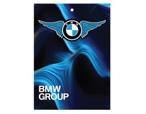Odorizant auto Bmw 7,5x10 cm, Pepene galben, Creative Rey® - Img 2