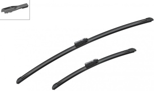 Pachet Stergatoare Parbriz si Stergator Luneta Bosch AeroTwin Seat Leon 2013-