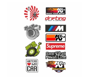 Set 11 bucati Stickere - Brands, Creative Rey®