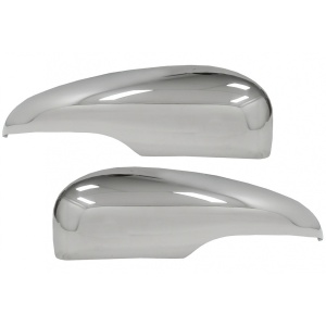 Set 2 Buc Capace Carcase Oglinzi Metalice Crom Dreapta + Stanga Compatibil Volkswagen Golf 6 2008-2013 MCVWG6SS