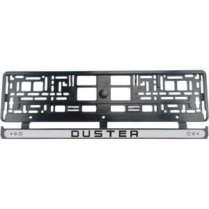 Set 2 bucati, suport numar inmatriculare Dacia Duster - Img 2