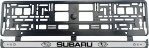 Set 2 bucati, suport numar inmatriculare Subaru