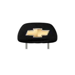 Set 2 huse tetiere negre, pentru gama auto CHEVROLET - Img 2