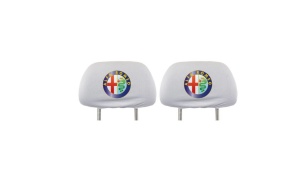 Set 2 huse tetiere , pentru gama auto Alfa Romeo