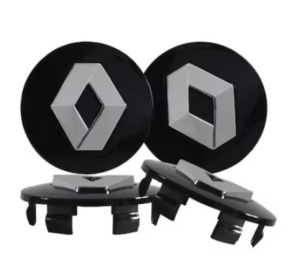 Set 4 Capace Jante Aliaj Renault 50mm – 57mm, Negru - Img 6