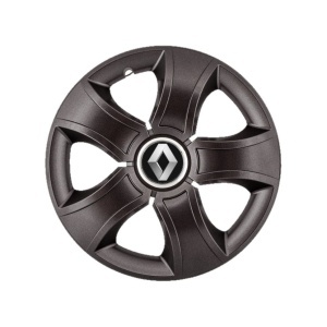 Set 4 Capace Roti 14 inchi (R14) Bis Negru, Compatibile Cu Renault - Img 3