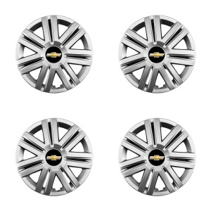 Set 4 Capace Roti 14 inchi (R14) Compatibile Cu Chevrolet, Model - 203 - Img 2