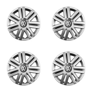 Set 4 Capace Roti 14 inchi (R14) Compatibile Cu Volkswagen, Model - 203 - Img 2
