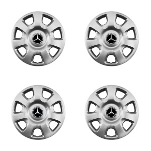 Set 4 capace roti 15 inchi (R15) Compatibile Cu Mercedes model - 336 - Img 2
