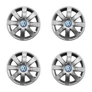 Set 4 Capace Roti 15 inchi (R15) Compatibile Cu VOLKSWAGEN model - 323 - Img 2