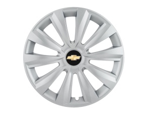 Set 4 capace roti 15 inchi (R15) Delta Gri, Compatibile Cu Chevrolet