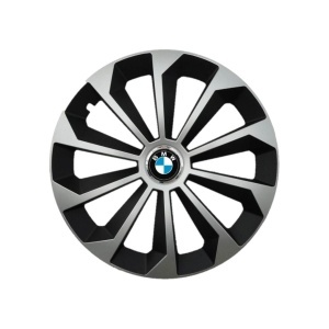 Set 4 Capace Roti 15 inchi (R15) Fame Gri-Negru, Compatibile Cu BMW - Img 3