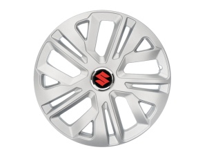 Set 4 Capace Roti 15 inchi (R15) Raven Gri, Compatibile Cu Suzuki