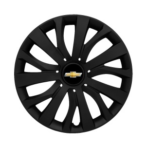 Set 4 capace roti 16 inch (R16) compatibile CHEVROLET, Model - 432 Black Edition