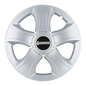 Set 4 Capace Roti 16 inchi (R16) Bis Gri, Compatibile Cu Daewoo - Img 3