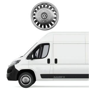 Set 4 capace roti 16 inchi (R16) bombate compatibile VW CRAFTER, model 410