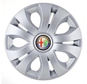 Set 4 Capace Roti 16 inchi (R16), Compatibil Cu Alfa Romeo, model Top Gri