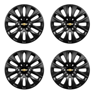 Set 4 capace roti 16 inchi (R16) compatibile CHEVROLET, Model 429 Black - Img 2