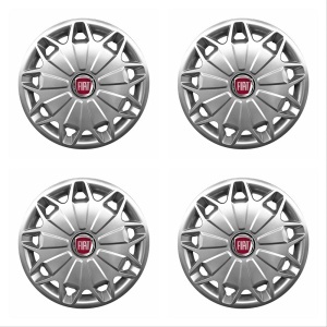 Set 4 capace roti 16 inchi (R16) Compatibile Cu Fiat model - 419 - Img 2