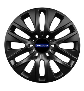 Set 4 capace roti 16 inchi (R16) compatibile VOLVO, Model 429 Black