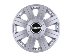 Set 4 capace roti 16 inchi (R16) Cosmos Gri, Compatibil Cu Daewoo
