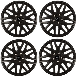 Set 4 Capace Roti 17 inchi (R17) Dakar Negru, Compatibile Cu Mini - Img 2