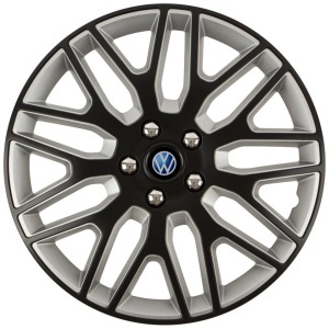 Set 4 Capace Roti 17 inchi (R17) Dakar Negru-Gri, Compatibile Cu Volkswagen