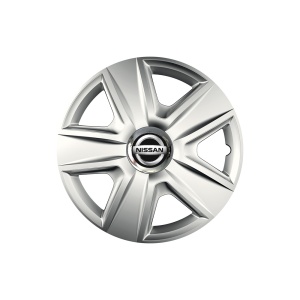 Set 4 capace roti Cu Inel Cromat Esprit R16 Compatibil Cu Nissan
