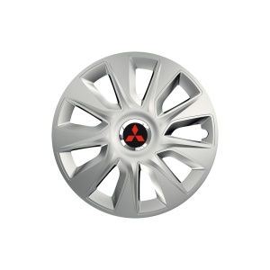 Set 4 capace roti Cu Inel Cromat Stratos R16 Compatibil Cu Mitsubisi