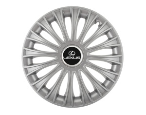 Set 4 capace roti Dino cromat R16 pentru gama auto Lexus - Img 1