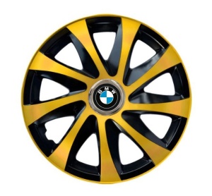 Set 4 capace roti Drift extra gold R14 Compatibil Cu BMW