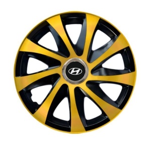 Set 4 capace roti Drift extra gold R14 Compatibil Cu Hyundai