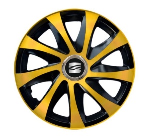 Set 4 capace roti Drift extra gold R14 Compatibil Cu Seat