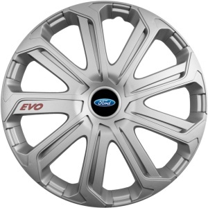 Set 4 Capace Roti Evo Gri R16, Pentru Ford - Img 3