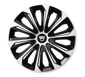 Set 4 capace roti Extra strong silver R15 pentru gama auto Dacia