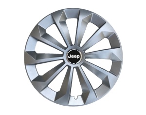 Set 4 capace roti Fame cromat R15 pentru gama auto Jeep - Img 1