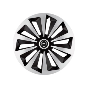 Set 4 capace roti Fox Gri-Negru R15 Compatibil Cu Opel - Img 3