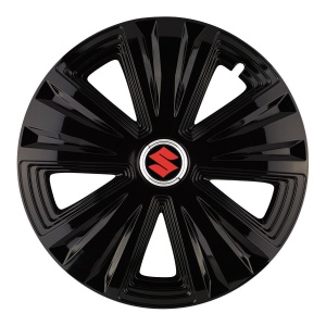 Set 4 capace roti Glory negru R15 Compatibil Cu Suzuki - Img 3