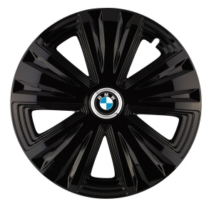 Set 4 capace roti Glory negru R15 pentru gama auto BMW - Img 1