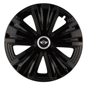 Set 4 capace roti Glory negru R15 pentru gama auto Mini - Img 1