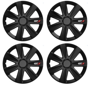 Set 4 capace Roti Gtx Carbon Negru R14 - Img 2