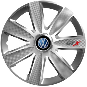 Set 4 Capace Roti GTX Gri R15, Pentru Volkswagen