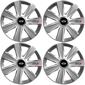 Set 4 Capace Roti GTX Gri R16, Pentru Mini - Img 2