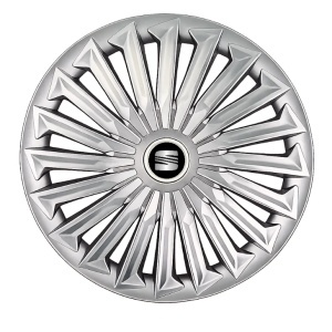 Set 4 capace roti Joy Gri R17 pentru gama auto Seat.
