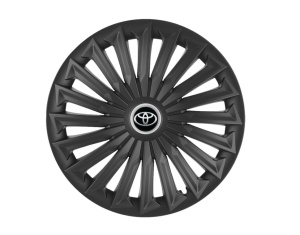 Set 4 capace roti Joy Negru R14 Compatibil Cu Toyota