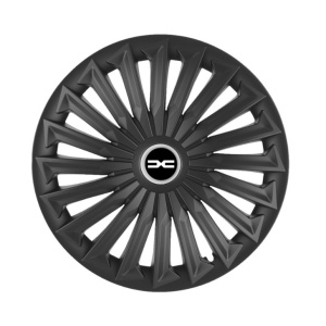 Set 4 capace roti Joy Negru R15 pentru gama auto Dacia Nou